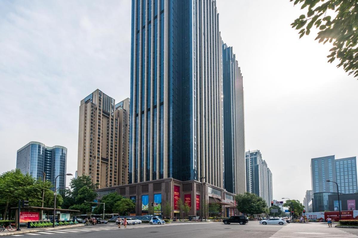 Chengdu Hi - Tech-Global Center Locals Apartment 00139620 Exteriör bild